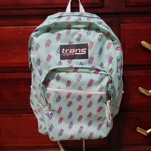 Trans by Jansport mint popsicle back pack